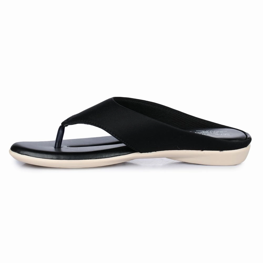 Senorita Casual (Black) Slippers For Women MK-09 By Liberty road accessory