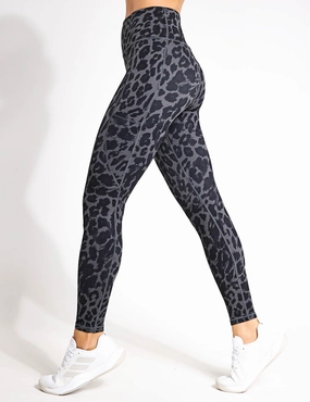 Soft Base Hiking Trail Pro Athlete Becca Legging - Mineral Grey Leopard