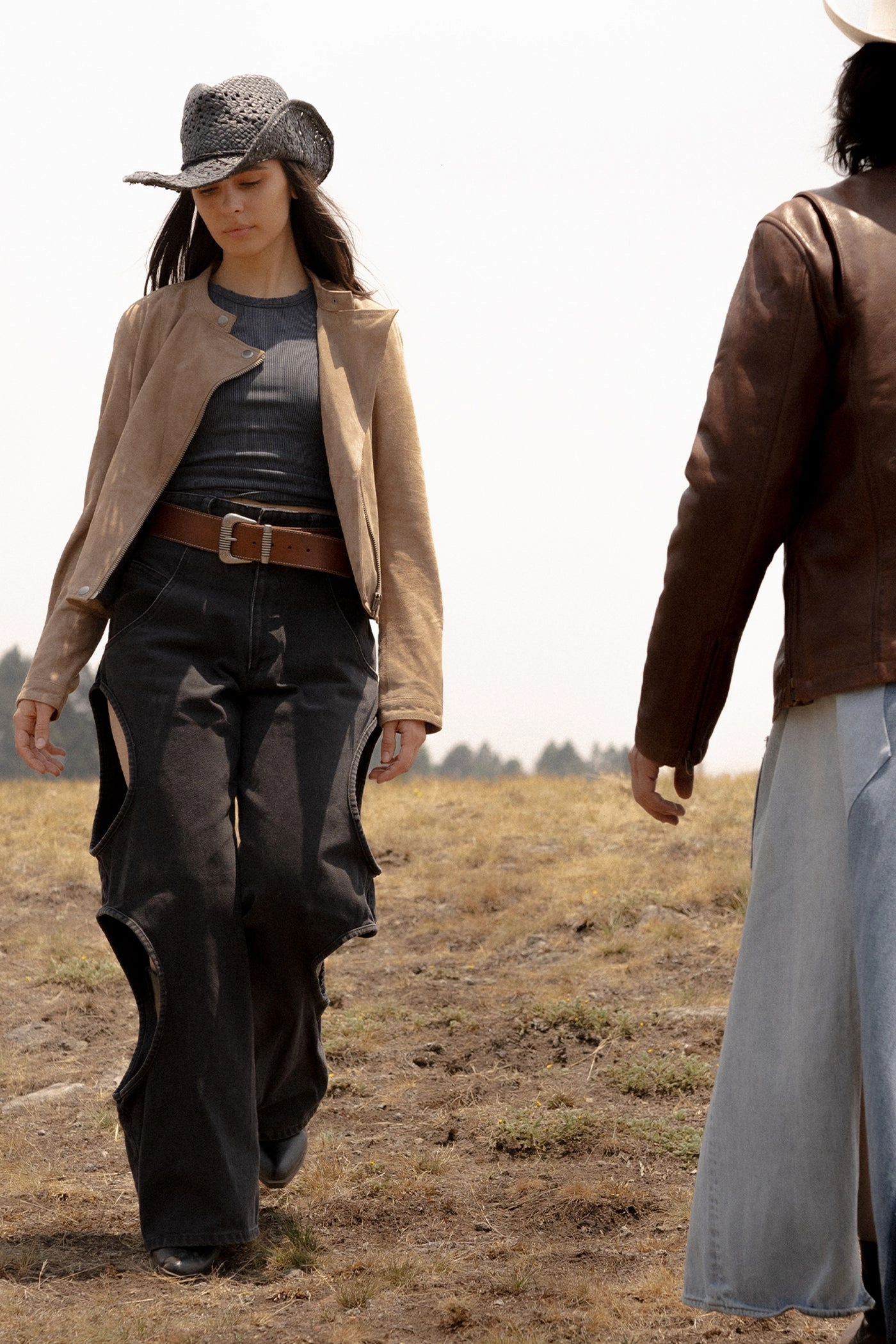 Jace Leather Jacket quick dry Minimal Branding