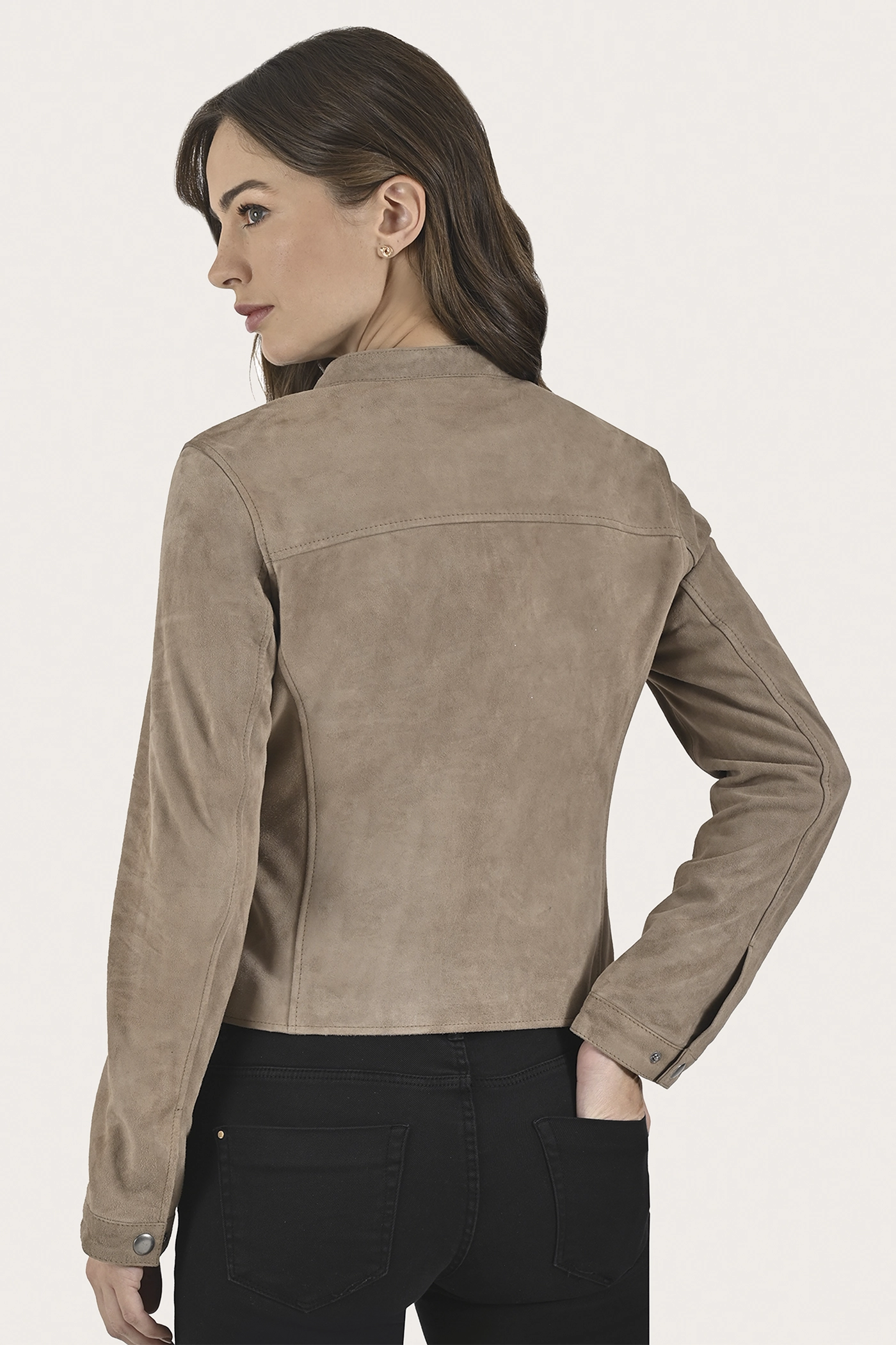 Jace Leather Jacket Lightweight Comfort After Work Drinks