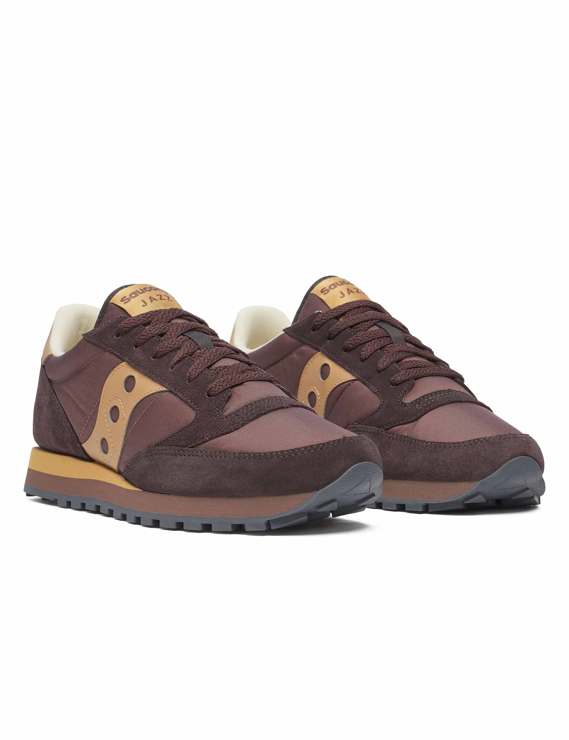 Jazz Original - Brown/Rust high - jump running shoes hill running shoe capacity