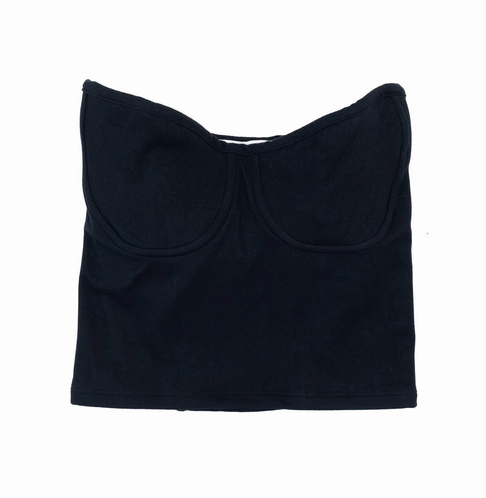 Joah Brown Bustier Tube Top 'Sueded Onyx' New Day AllSeasonWear