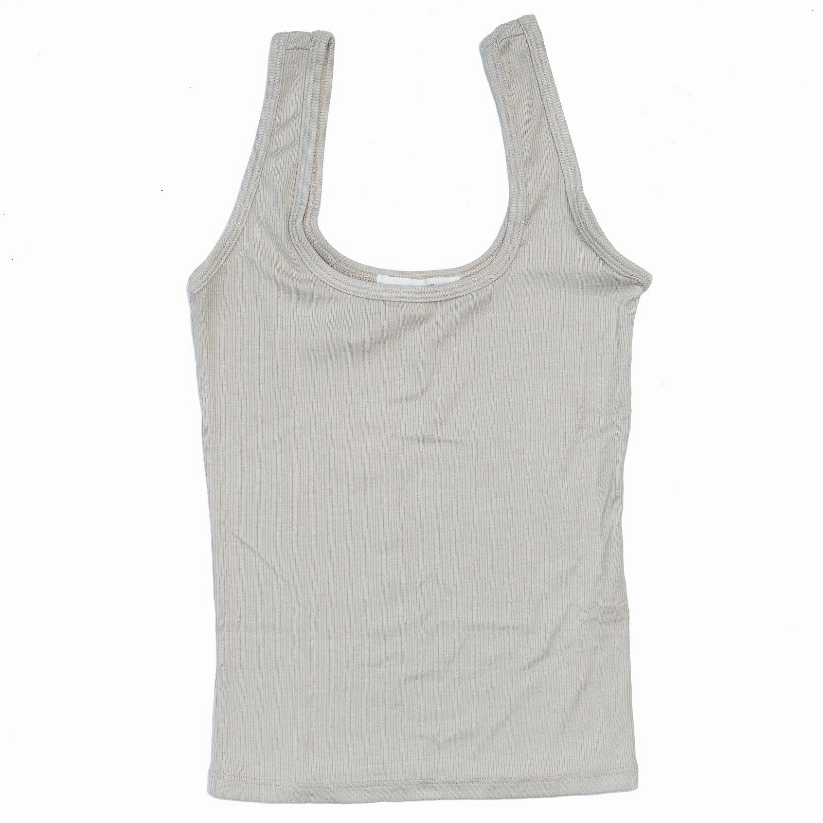Joah Brown Scoop Neck Tank 'Dune' Forest Air Energy Mood