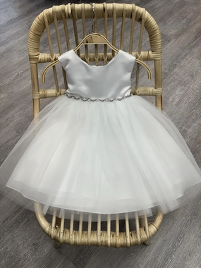 Jolene KD540 Infant Dress - White Sharp Business Design Polished Comfort