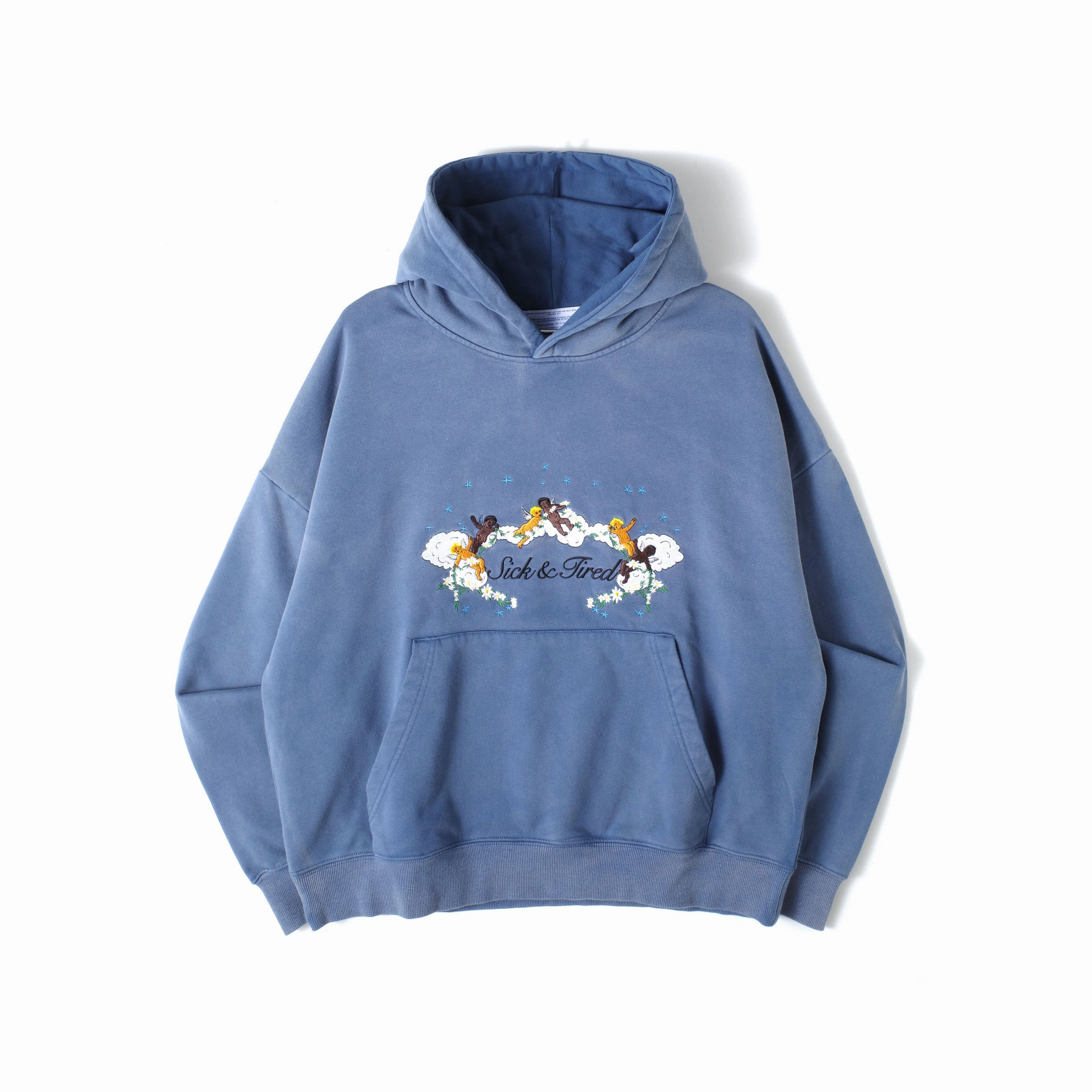Pure Core Jungles Jungles Sick And Tired Vintage Hoodie 'Blue'
