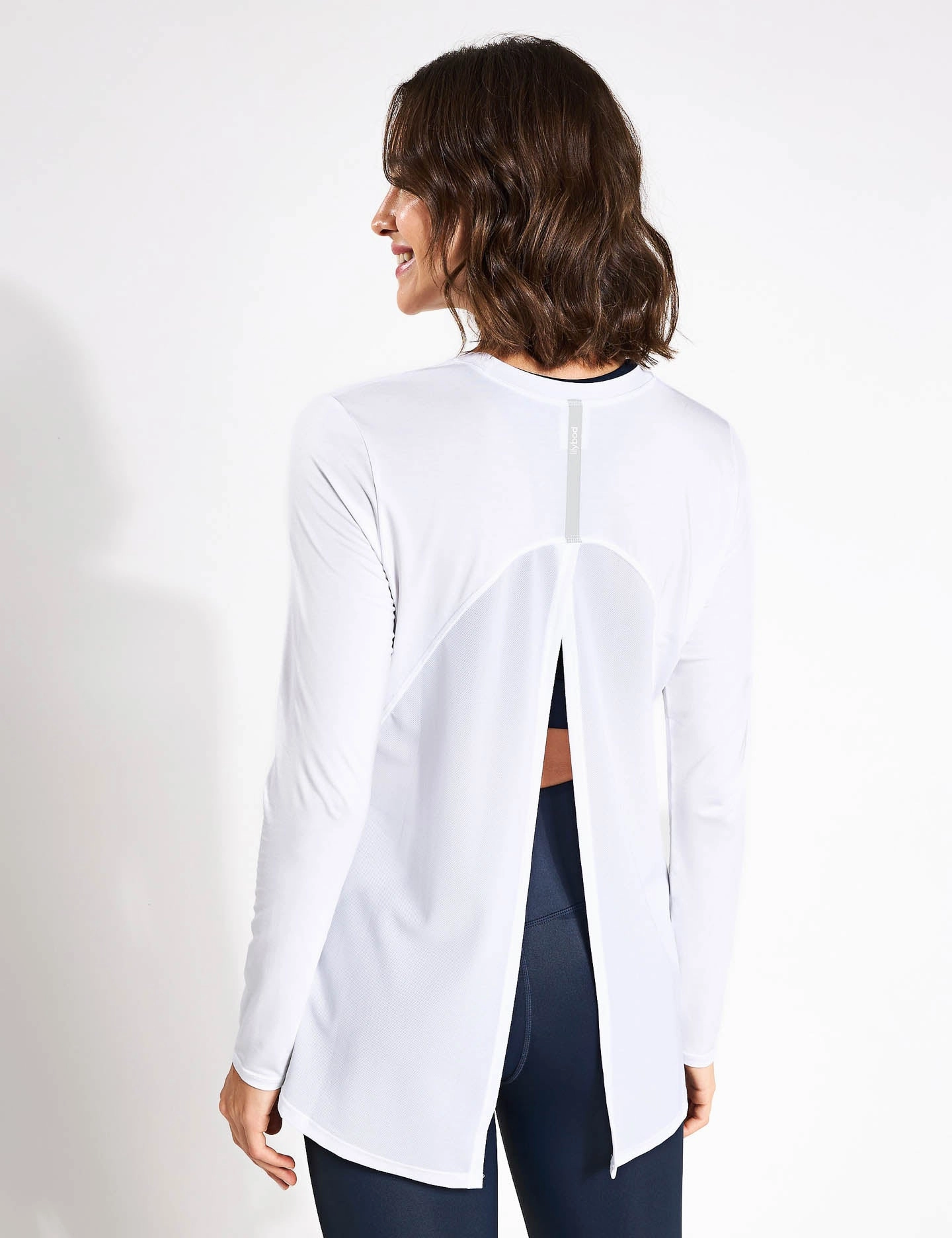 Travel related Kendall Long Sleeve Top - White