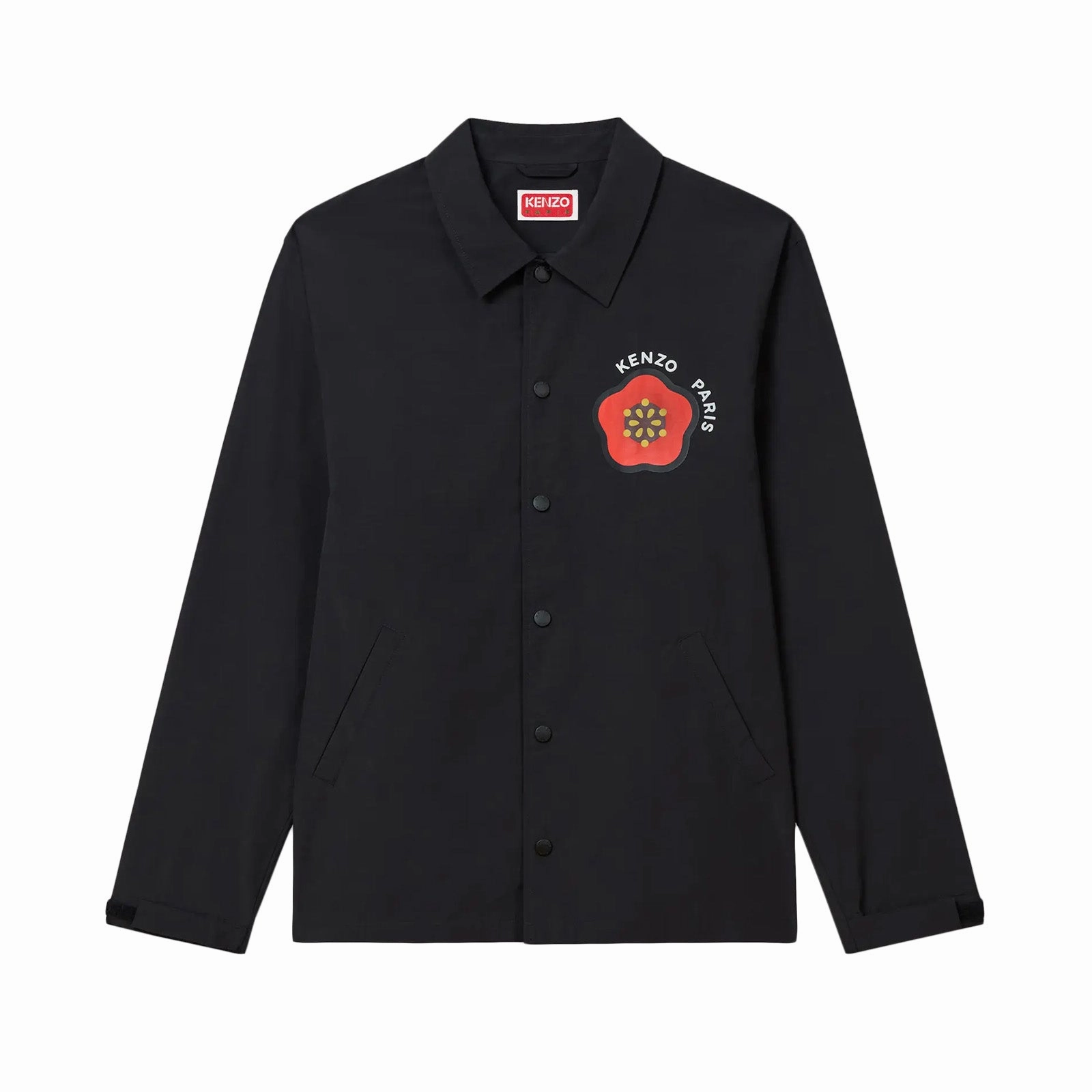 Kenzo Coaches Jacket 'Black' WrinkleFreeFabric