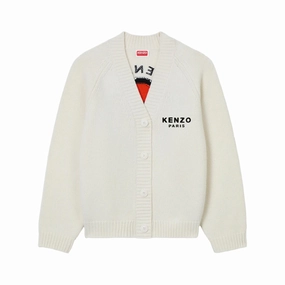 Kenzo Pop Cardigan 'Off White' Skin Hug