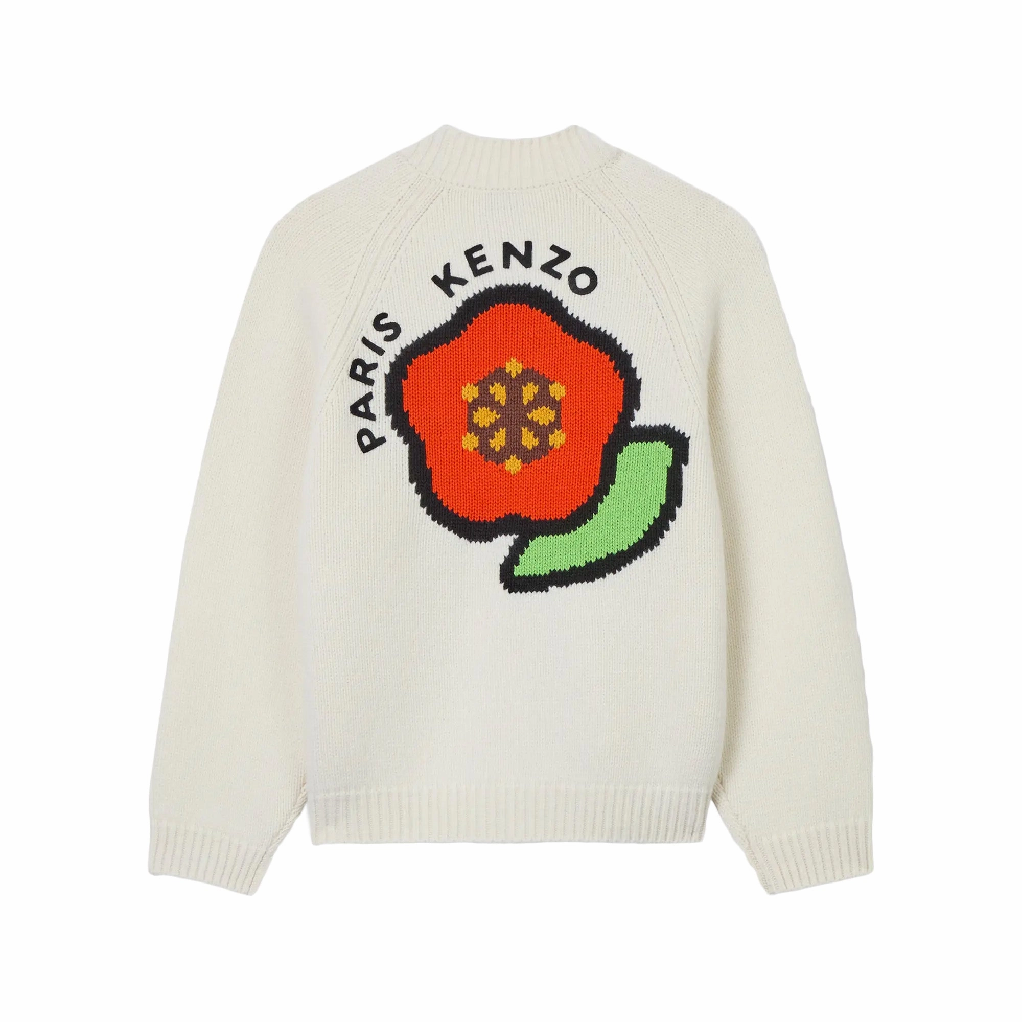 Glow Up Kenzo Pop Cardigan 'Off White'