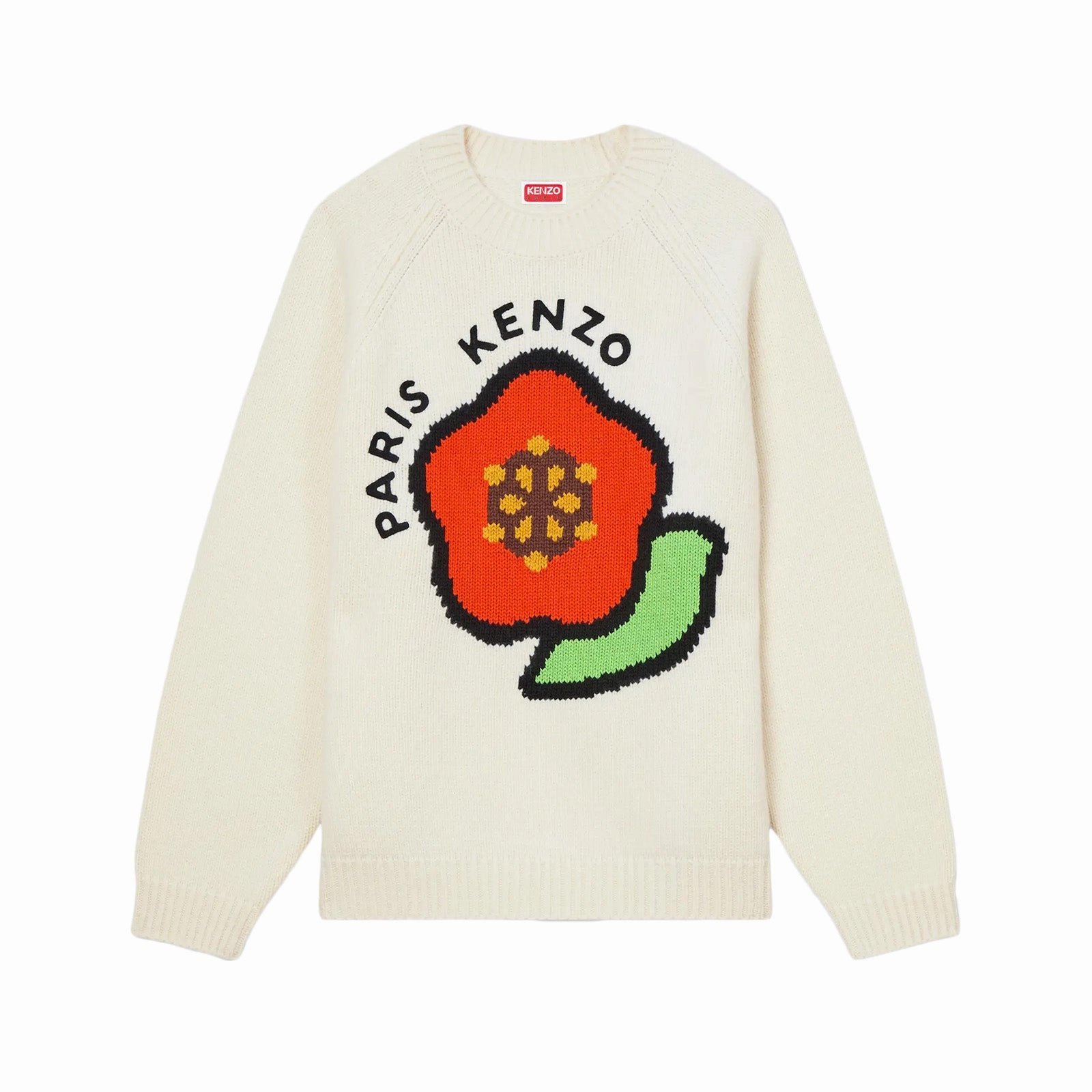 TagFreeDesign AbrasionResistant Kenzo Pop Jumper 'Off White'