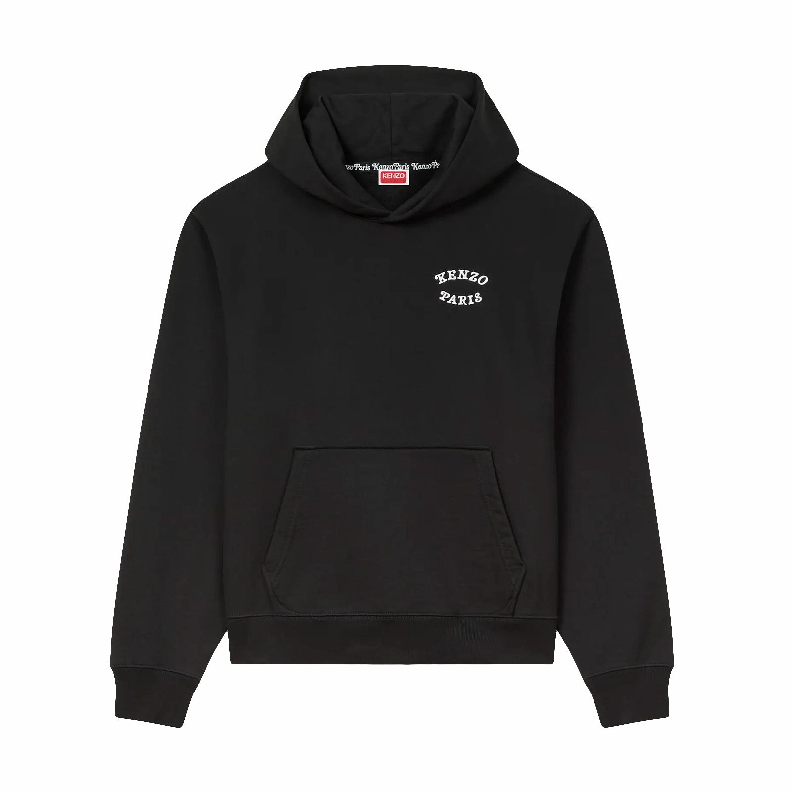 Kenzo Verdy Collection Classic Embroidered Hoodie 'Black' Spring Glow SoftTouch