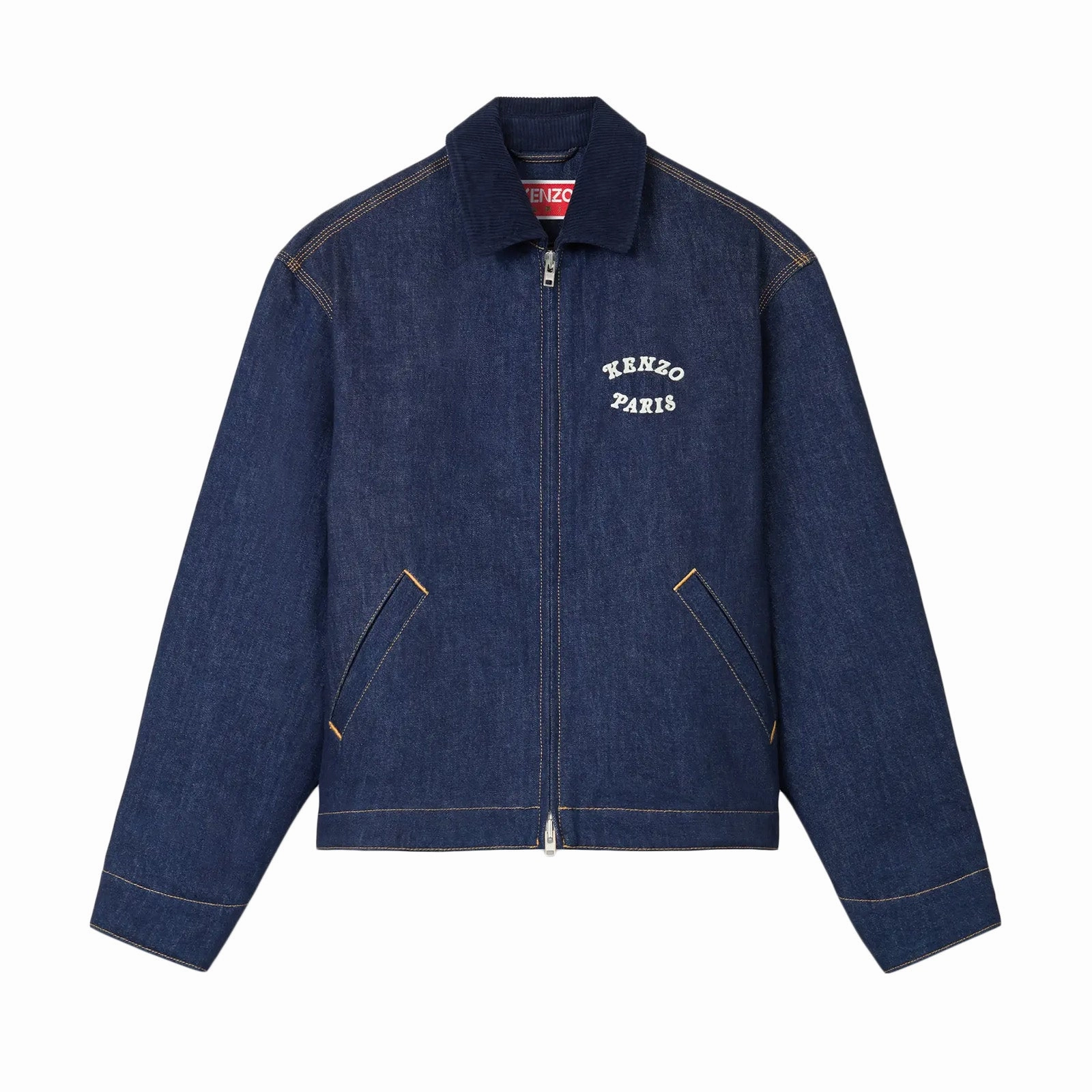 Kenzo Verdy Market Padded Workwear Jacket in Japanese Denim Plane Mood