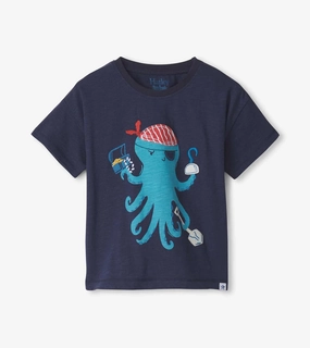 playground Hatley Slouchy Tee - Priate Octopus
