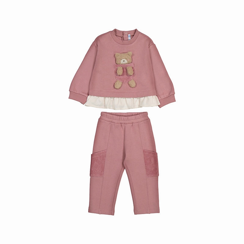 Cheerleader clothes for kids Mayoral Tracksuit Set - Orchid