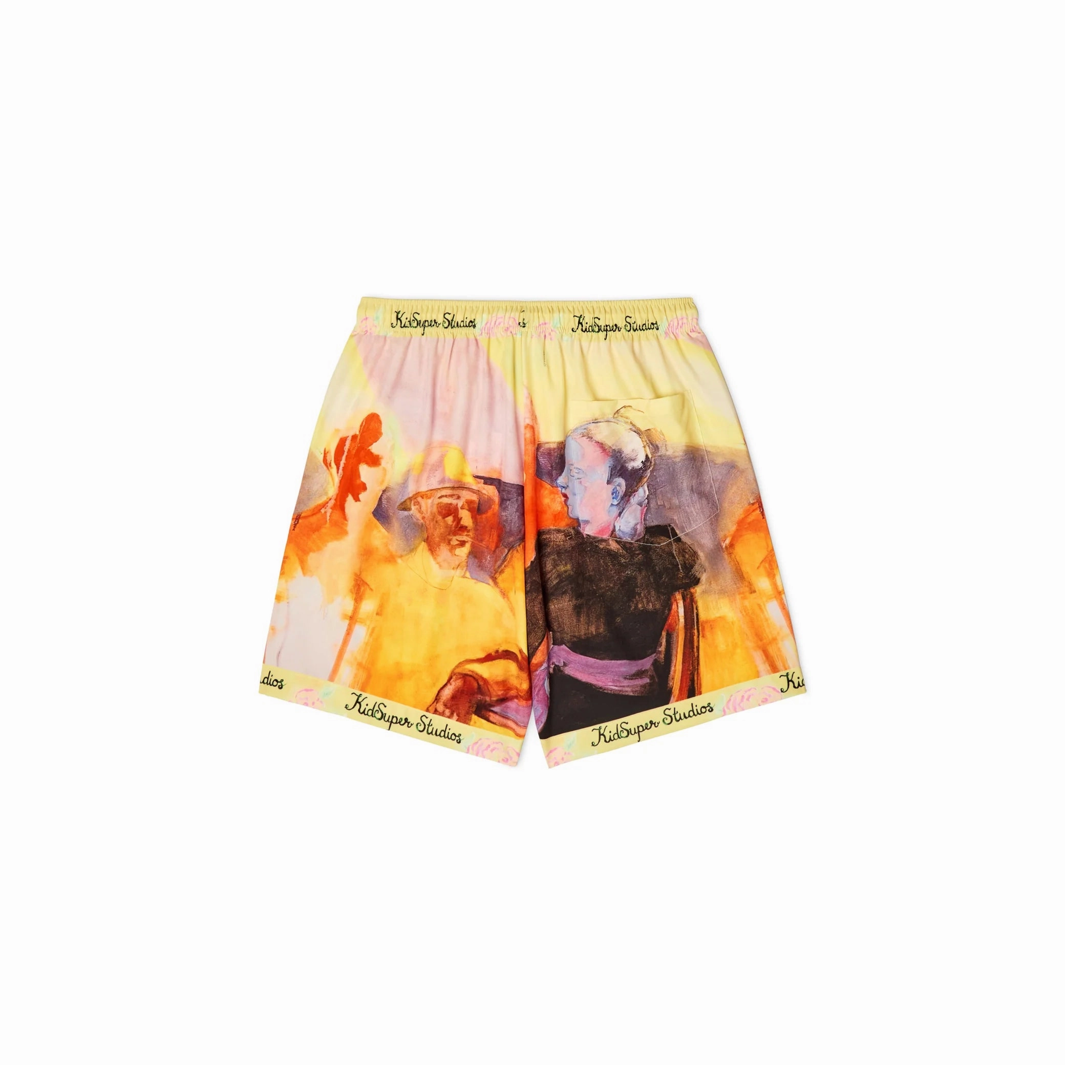 CompressionEnhanced Kidsuper Printed Shorts - Yellow