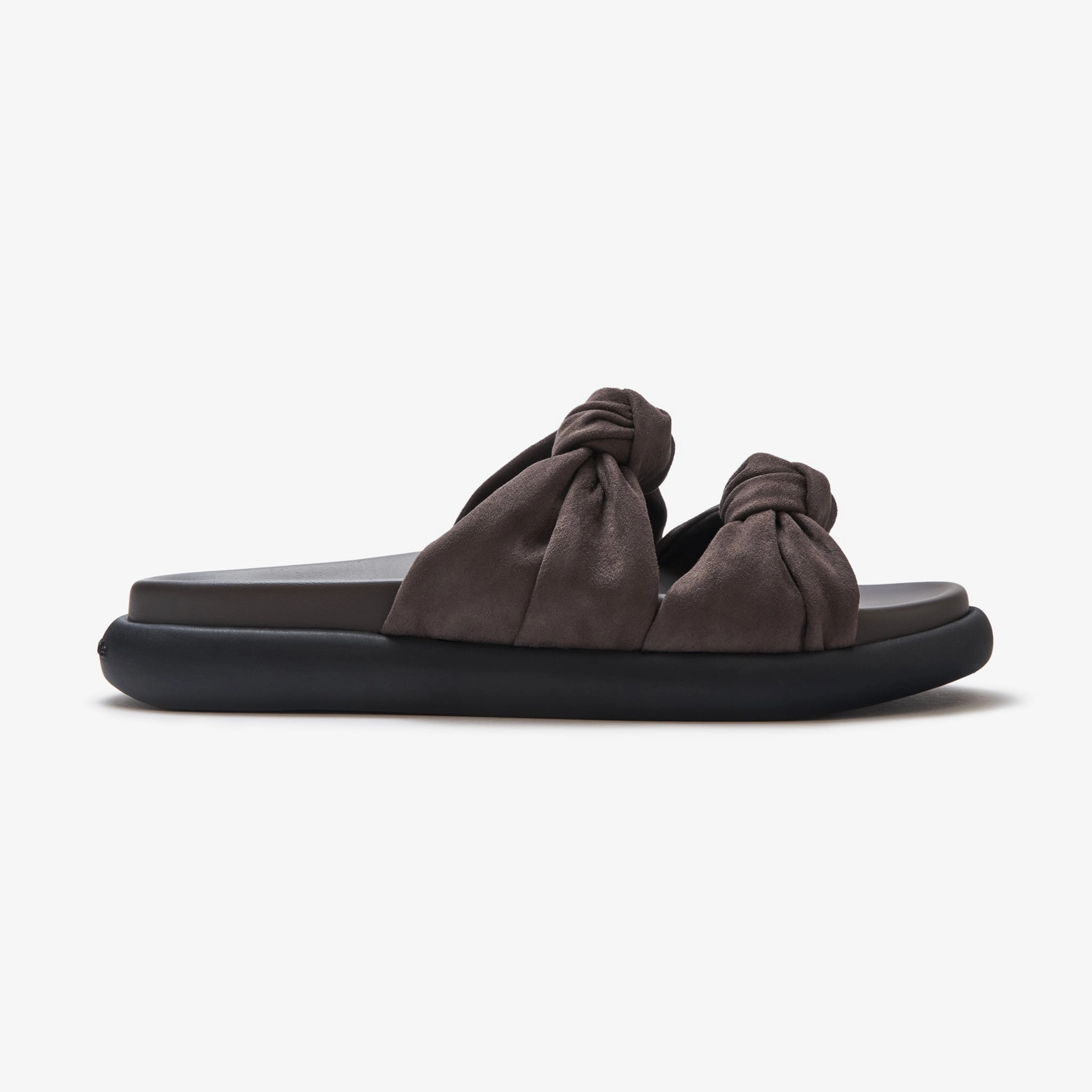 Comfort Linings cushioned foam shoes Knotty Marshmallow - Coal