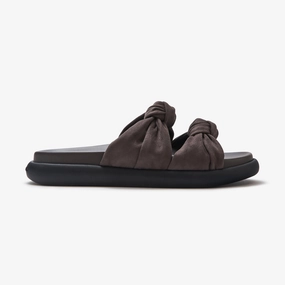 Comfort Linings cushioned foam shoes Knotty Marshmallow - Coal