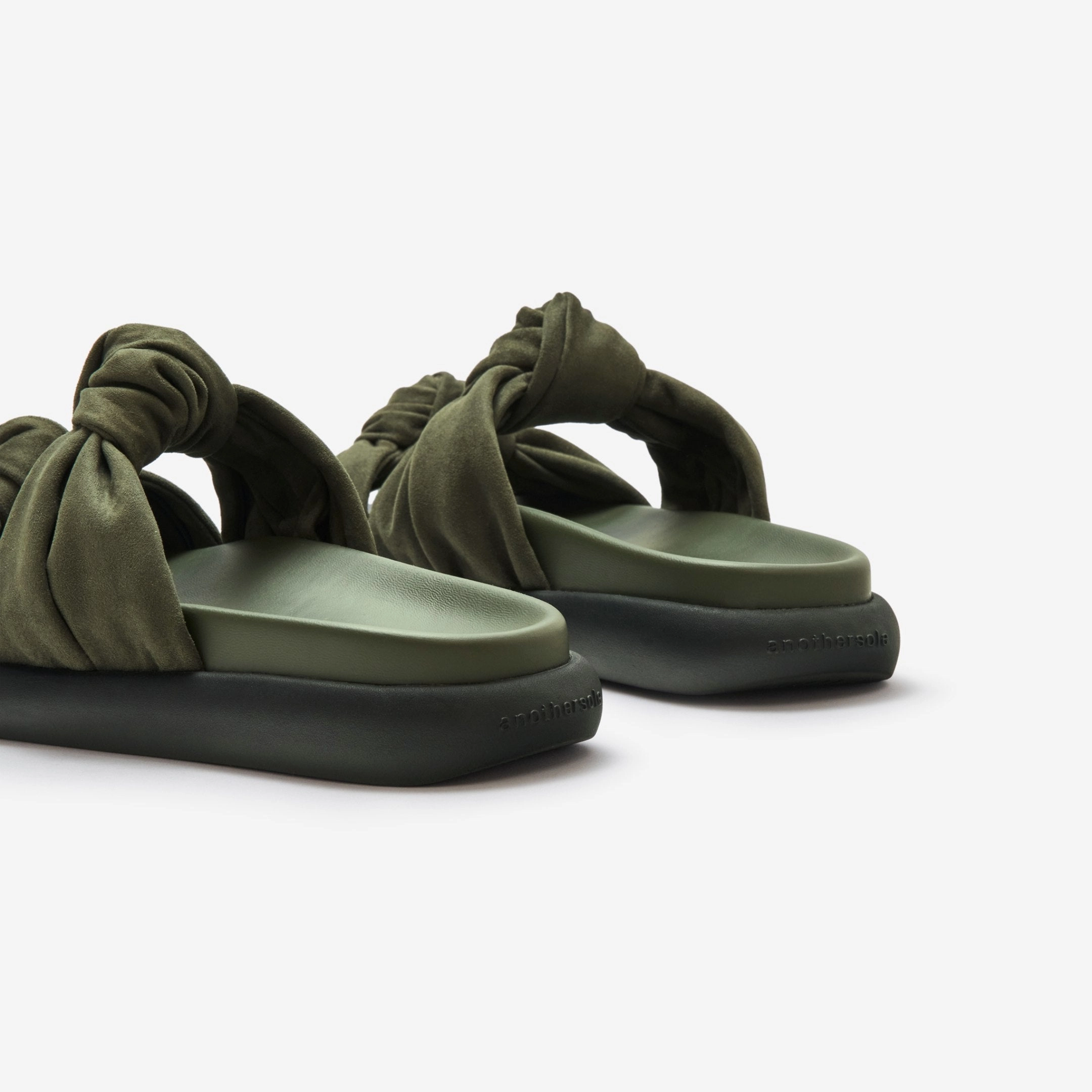 smooth - surface running shoes Moonlight Run Knotty Marshmallow - Olive