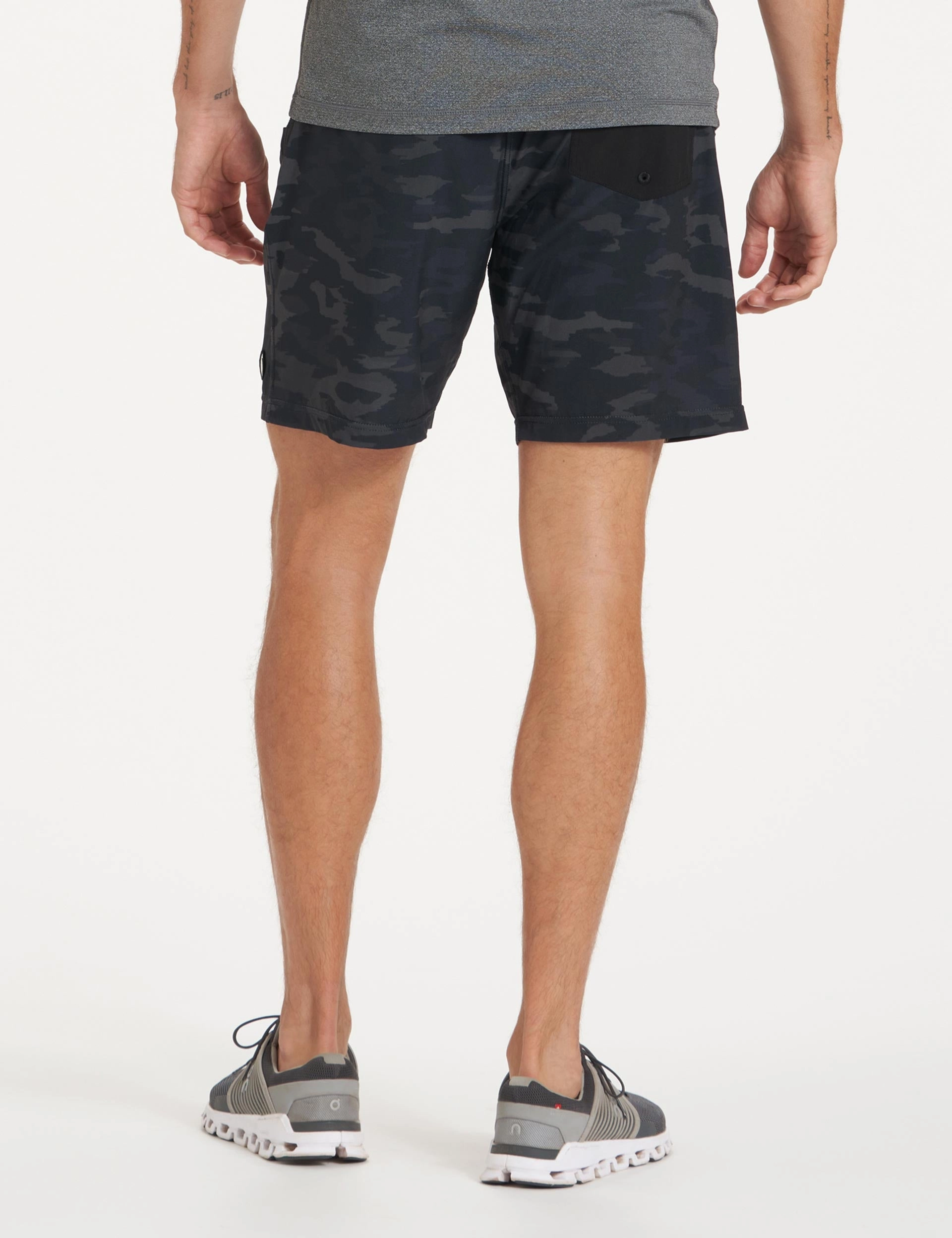 Kore Short - Black Watercolor Camo Casual Active Non slip grip