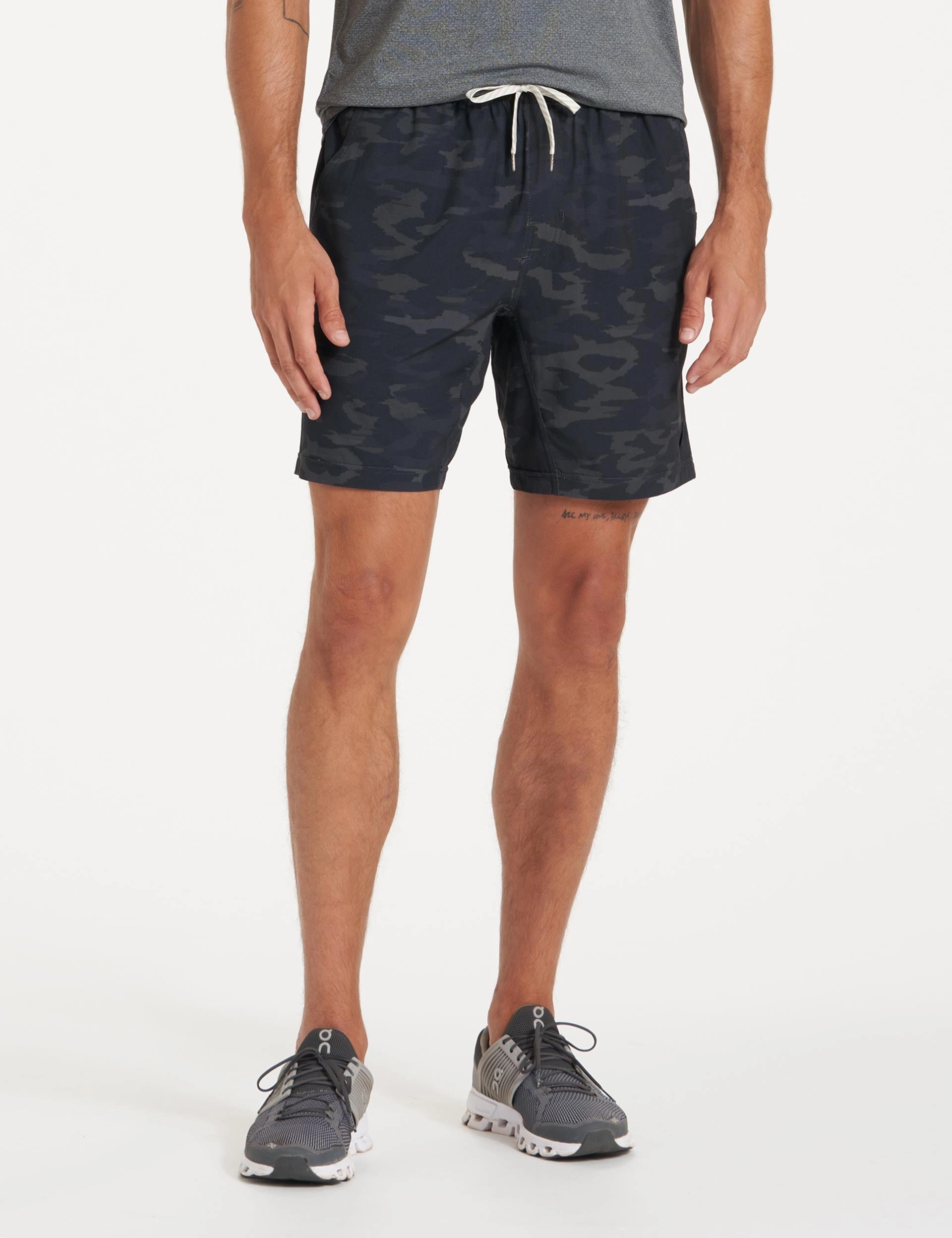 Kore Short - Black Watercolor Camo Stretch waistband