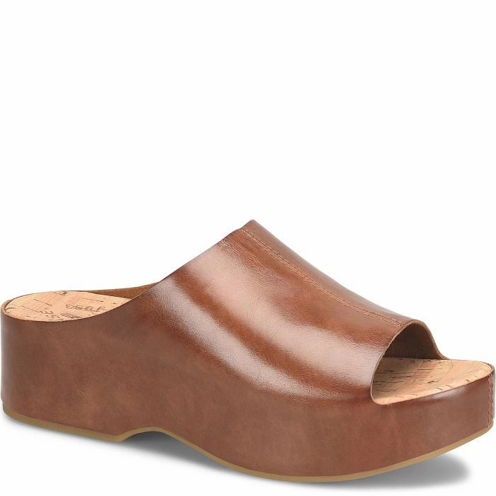 warm fleece Kork-Ease Women's Yazmin - Dark Brown Cognac
