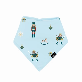 Active Wear SmoothZipper Kyte Baby Bib - Nutcracker