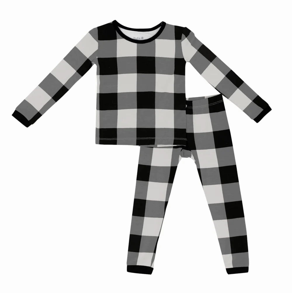 Comfort Design Kyte Baby Long Sleeve Toddler Pajamas - Midnight Plaid