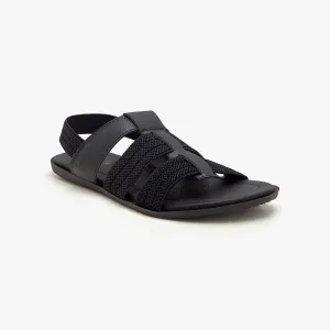 Expandable Compression Web Midsole Men's Elastic Straps Sandals
