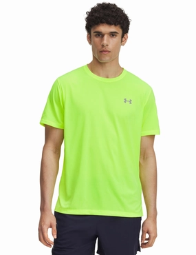 Launch Shortsleeve - High Vis Yellow/Reflective Activewear Clothing