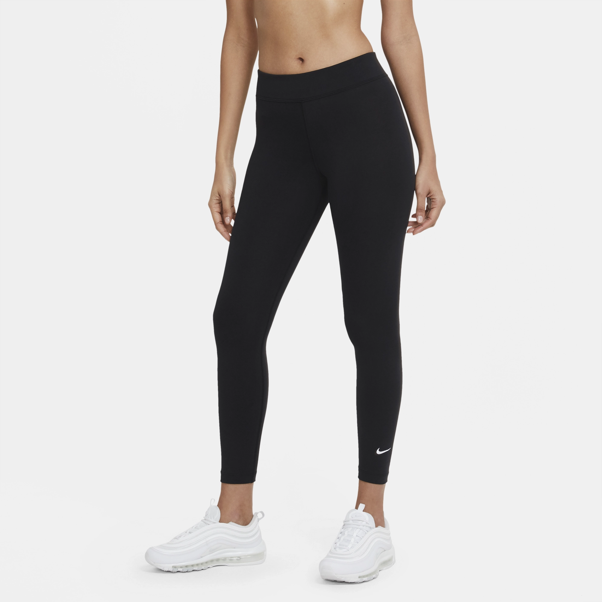 Winter Accessories Mom Soft Womens Nike Sportswear Essential Leggings 'Black'