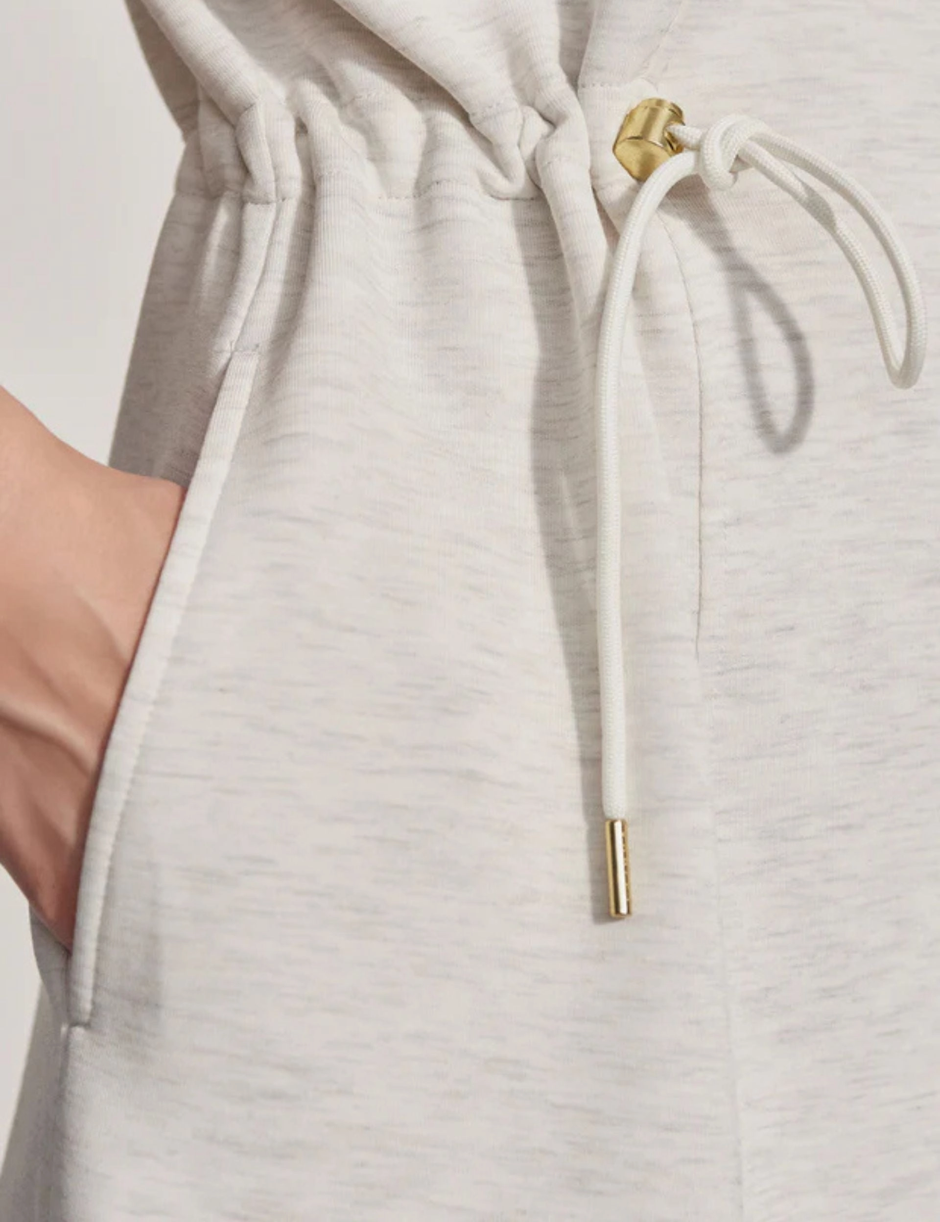 Temperature Regulating Fabric Maple Dress - Ivory Marl