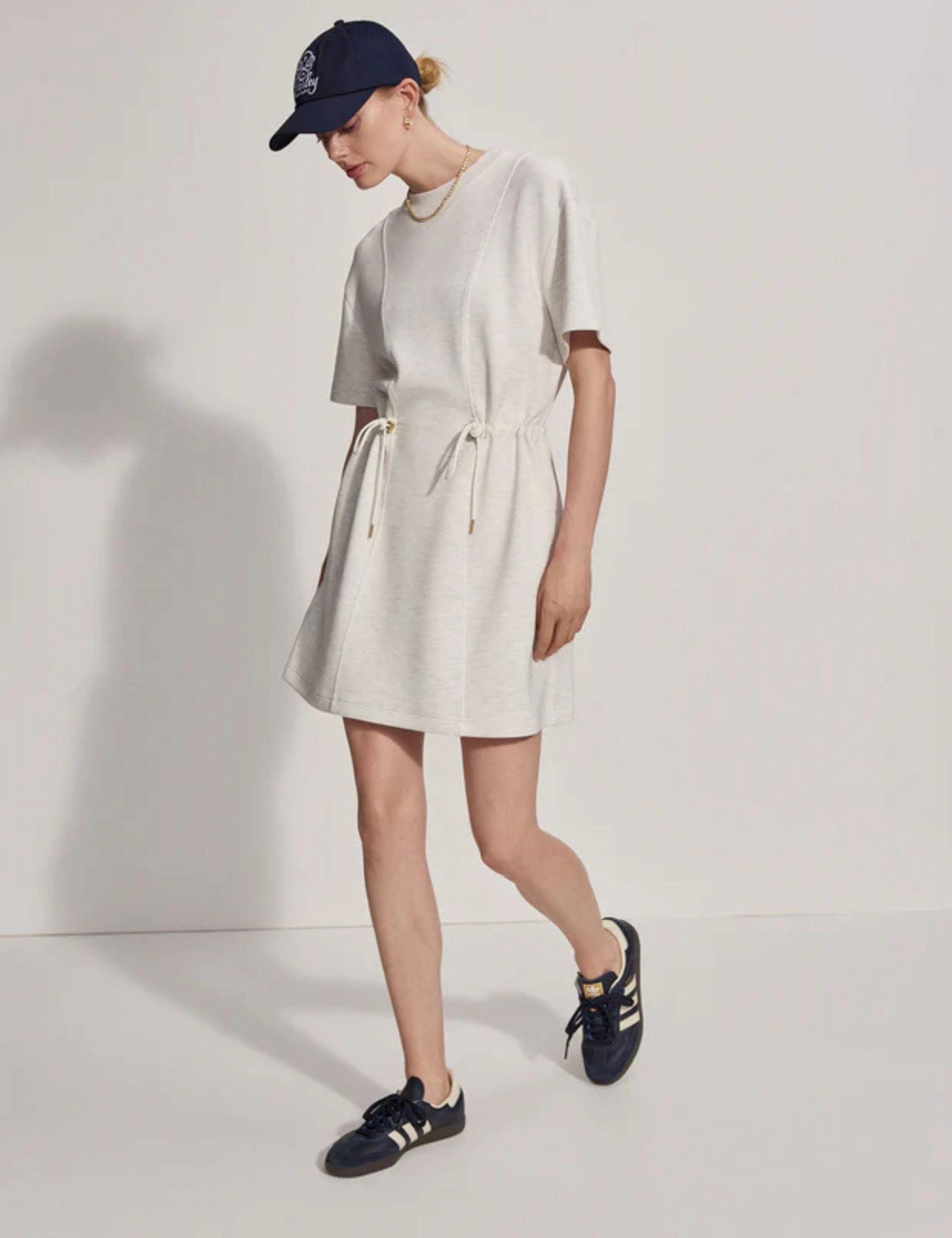 Maple Dress - Ivory Marl Tactile Soft Texture Versatile Layering Piece