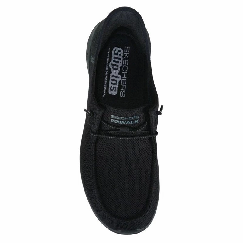 Skechers Women's Slip Ins GO WALK Joy Idalis - Black SoftTouch