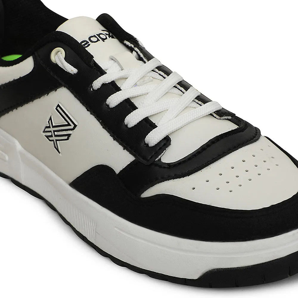 Stylish Gear Leap7x Black Casual Lacing Sneakers For Men AMAZER-10E By Liberty