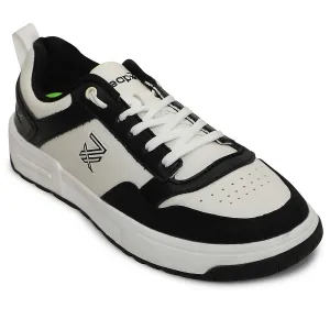 Leap7x Black Casual Lacing Sneakers For Men AMAZER-10E By Liberty Sporty Style fast - paced - runner