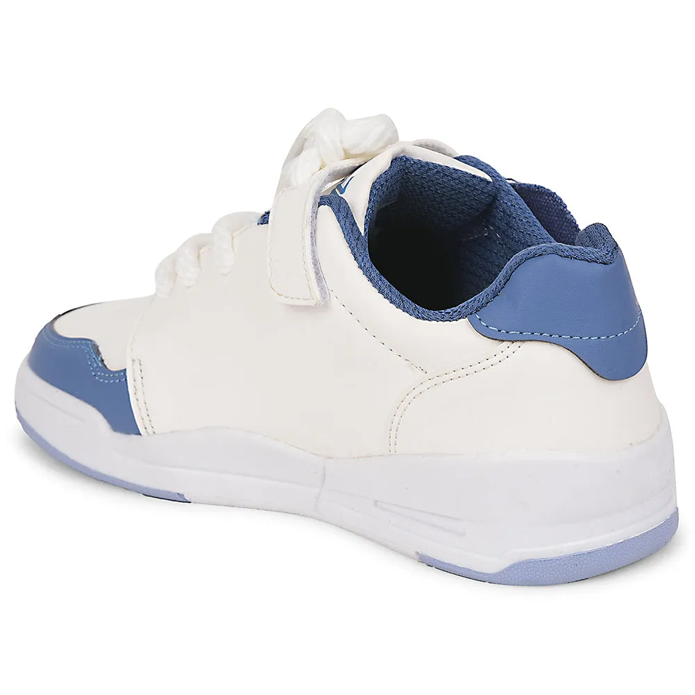 Leap7x Blue Casual Lacing Sneakers For Kids ENVY-2 By Liberty Neutral design Ergonomic Design