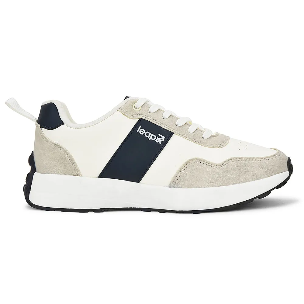 Leap7x Blue Casual Sneakers For Men FRONX-2E By Liberty running shoes for amateur male runners Anti Slip Traction