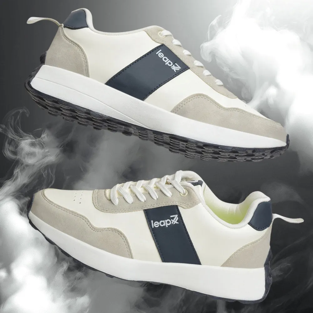 Leap7x Blue Casual Sneakers For Men FRONX-2E By Liberty weekend warrior removable - lining shoes