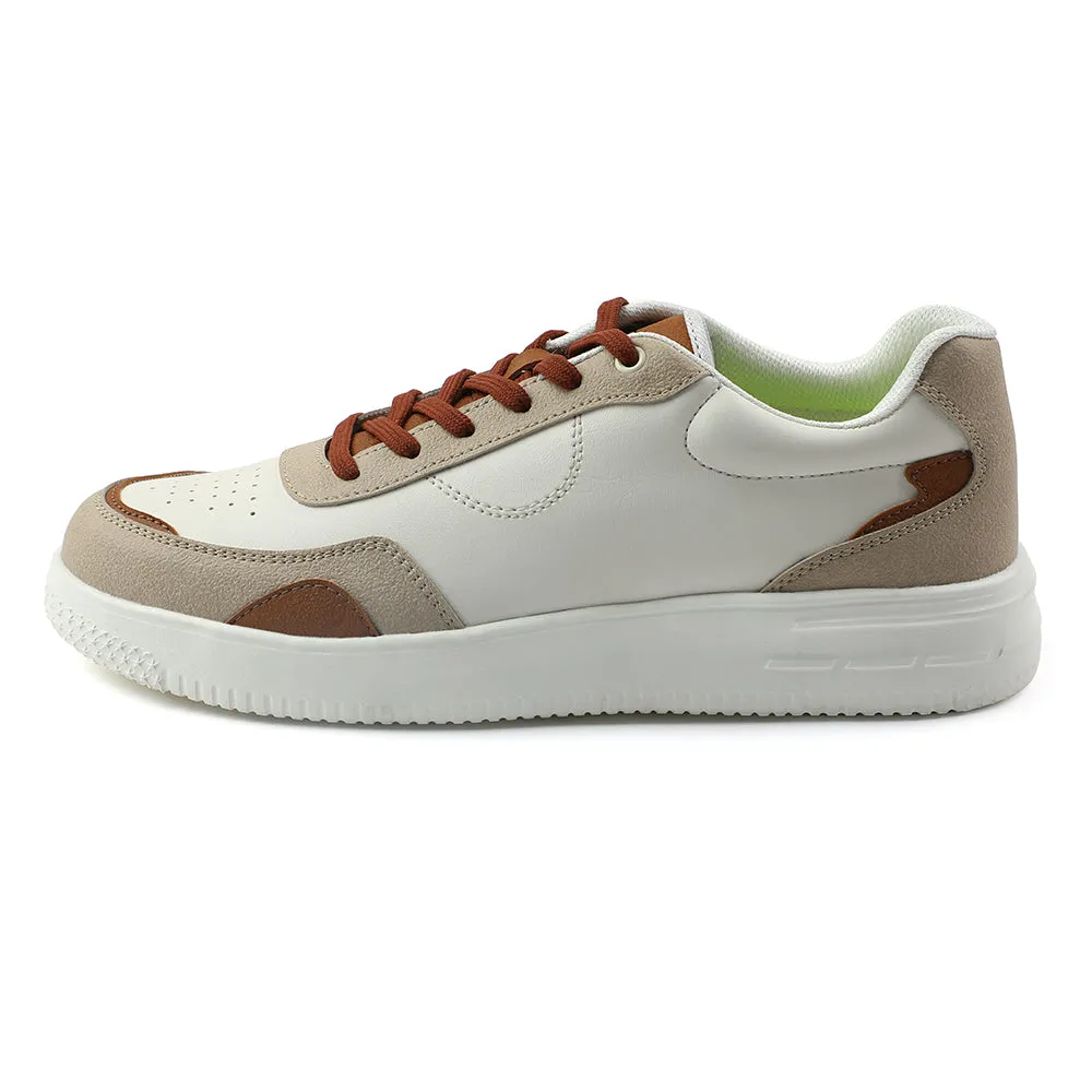 running in hot tracks shoes fitness - challenge Leap7x Brown Casual Lacing Sneakers For Men AMAZER-3E By Liberty