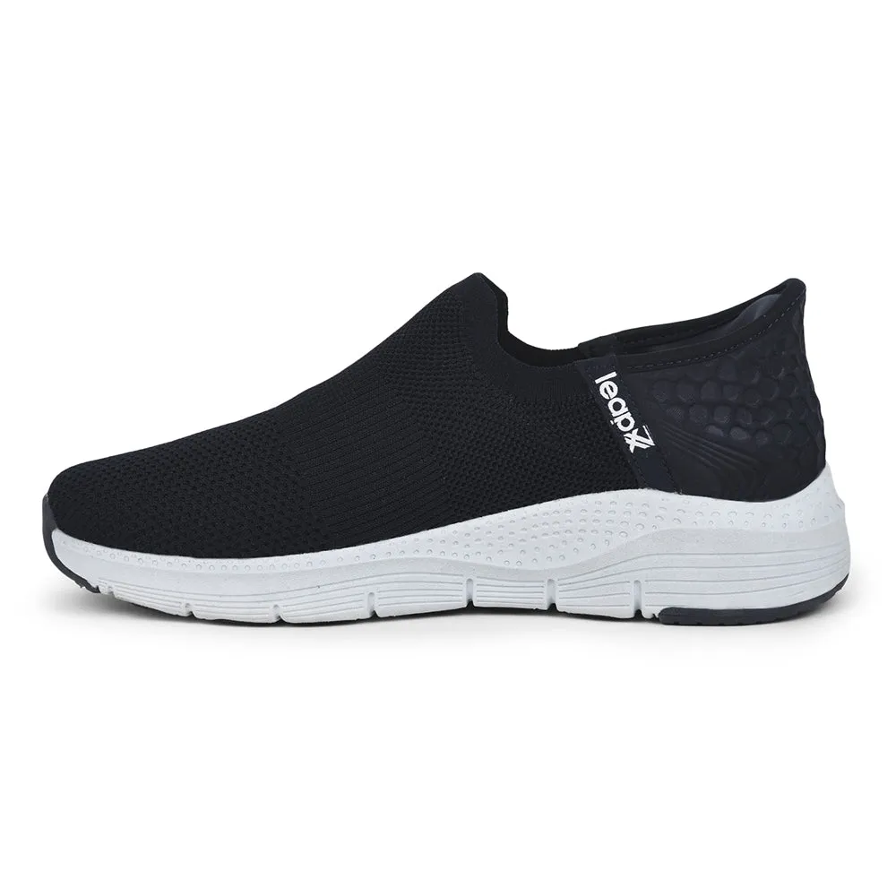 Leap7x By Liberty Men EAZY-M N.Blue Sports Non Lacing Shoes Microperforated Upper beach running
