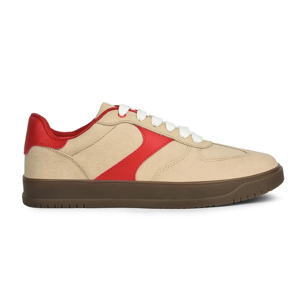 Performance-driven approach worry - free Leap7x Casual Beige Lacing Sneakers For Men SPORTSTAR7 By Liberty