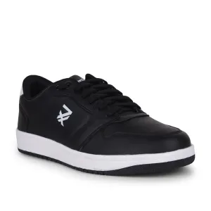 running in a prairie area shoes Leap7x Casual Black Lacing Sneakers JAXEN-3E By Liberty