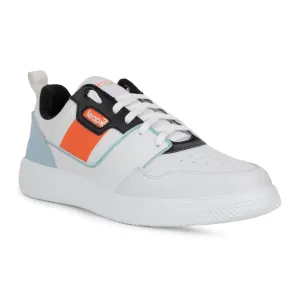 agility enhancement Leap7x Casual Orange Sneakers For Mens SNOOKIS-2 By Liberty