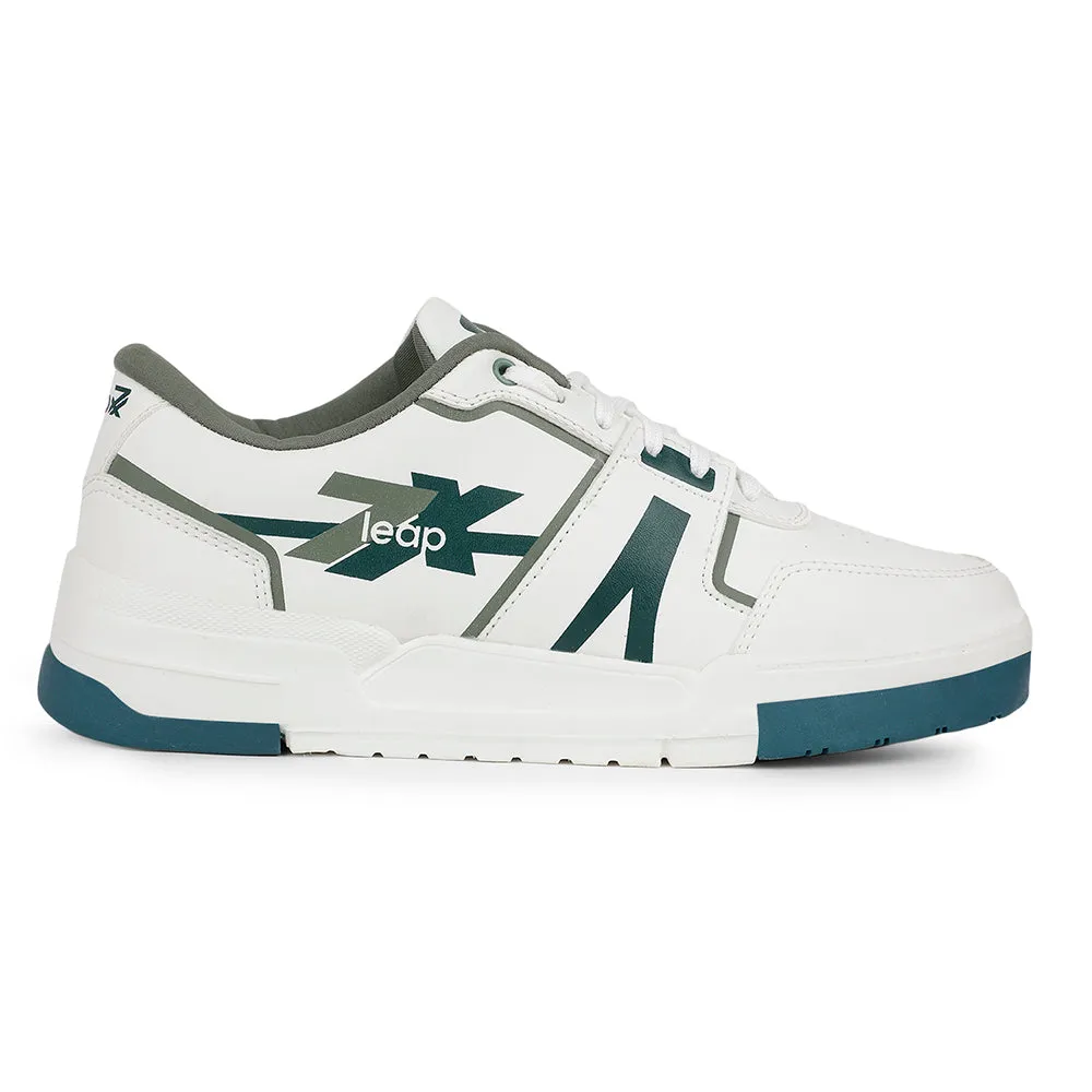 Stability Pad Sports Style Leap7x Casual S. Green Sneakers For Mens BORDEN By Liberty