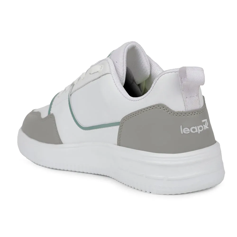 Leap7x Casual White Sneakers For Mens SNOOKIS-2E By Liberty All Weather Performance