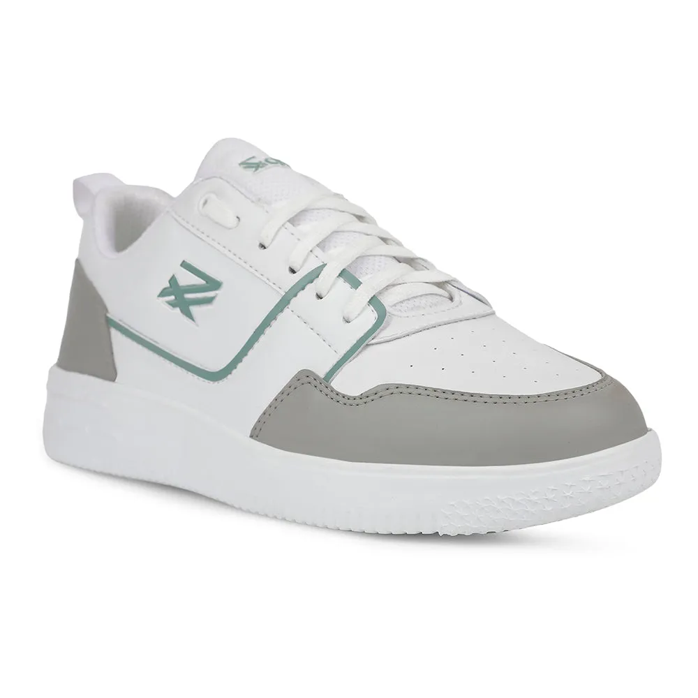 Leap7x Casual White Sneakers For Mens SNOOKIS-2E By Liberty pre - workout preparation Durable materials