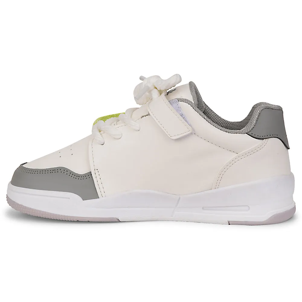 high - performance specification shoes Leap7x Grey Casual Lacing Sneakers For Kids ENVY-2 By Liberty