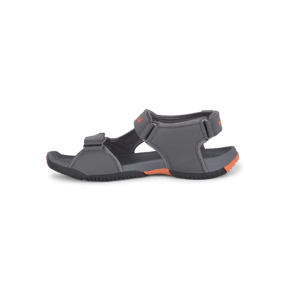 educational - event running shoes Leap7x Grey Sporty Casual Sandal For Men MONACO By Liberty