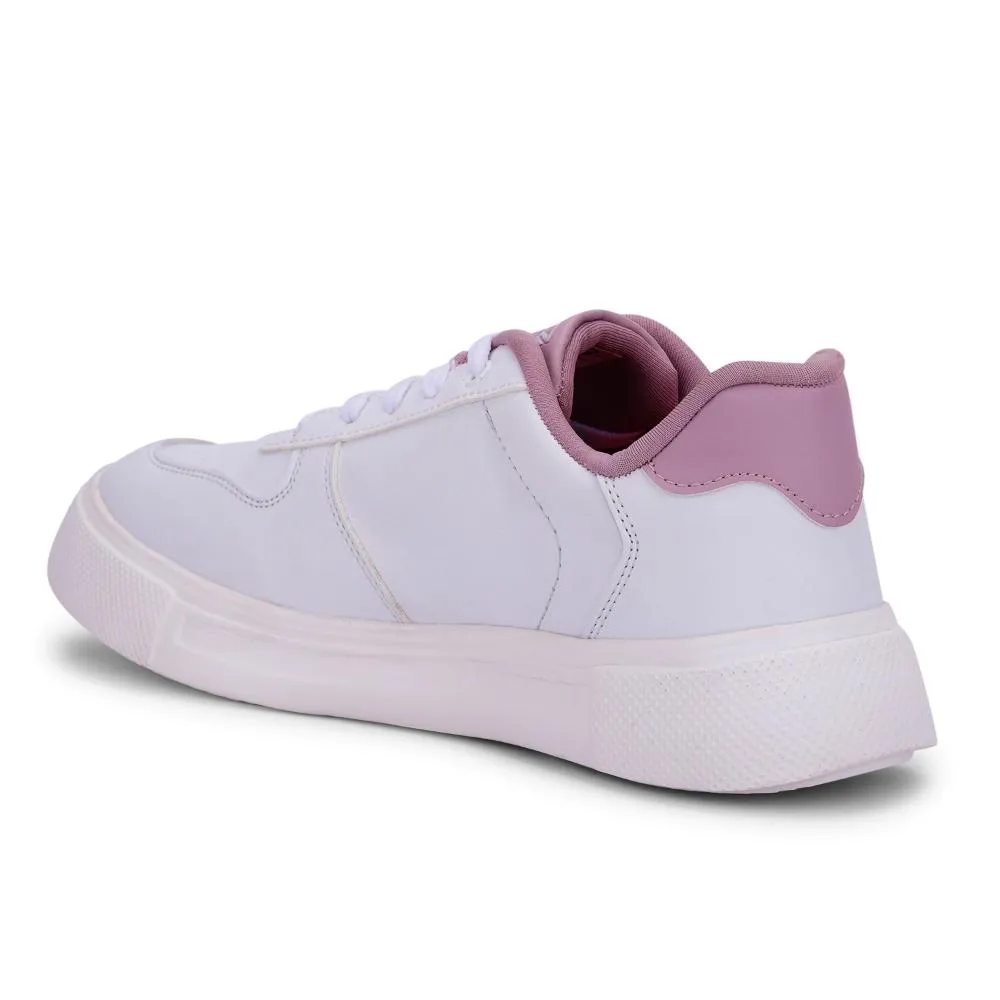Leap7x Lacing White Casual Sneakers For Women FEMINA-01 By Liberty ice shoes mid - range shoes
