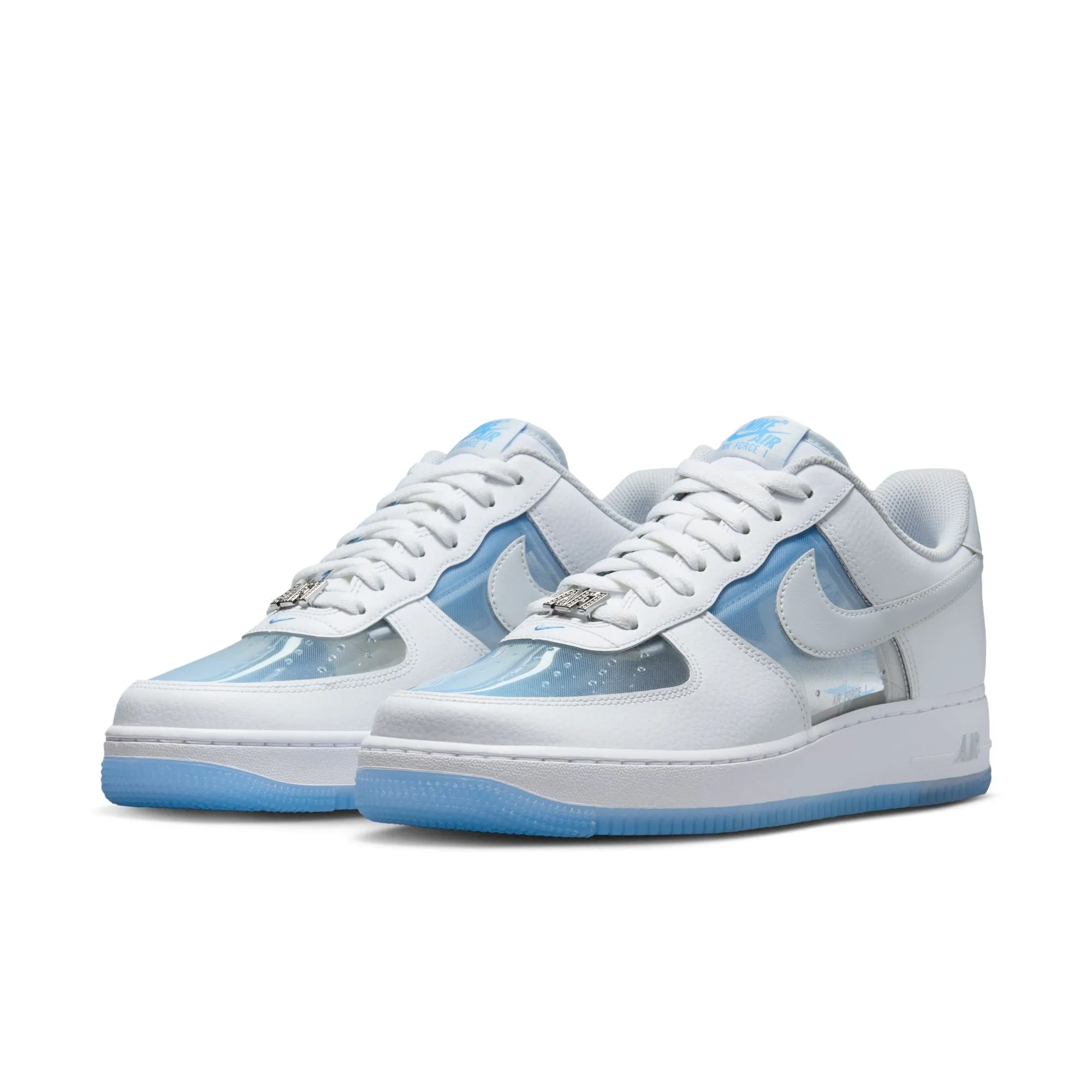 zippered running wear Shear Reduction Design Nike Air Force 1 Retro QS 'Invisible Woman 2.0'